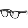 Умные очки Ray-Ban Meta* Skyler Gen 2 Shiny Black, Фотохромные линзы Clear to Amethyst Transitions (RW4014)